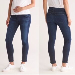 AG Maternity Dark Blue Jeans- maternity prima- cigarette leg- 30R